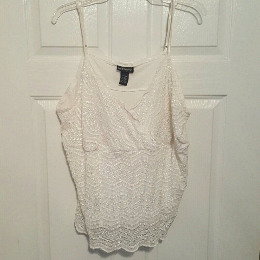26/28 Lane Bryant Lace Cami/Tank #55